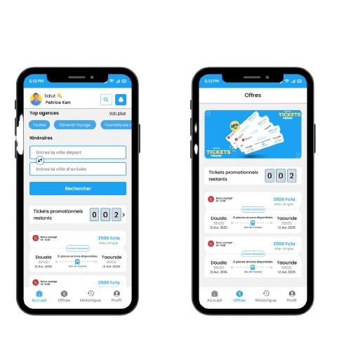 Guidtwam app mockup
